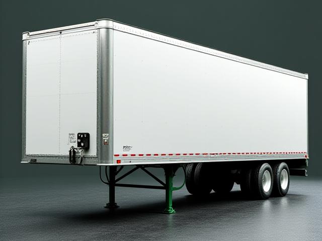 53-foot dry van trailer for secure logistics